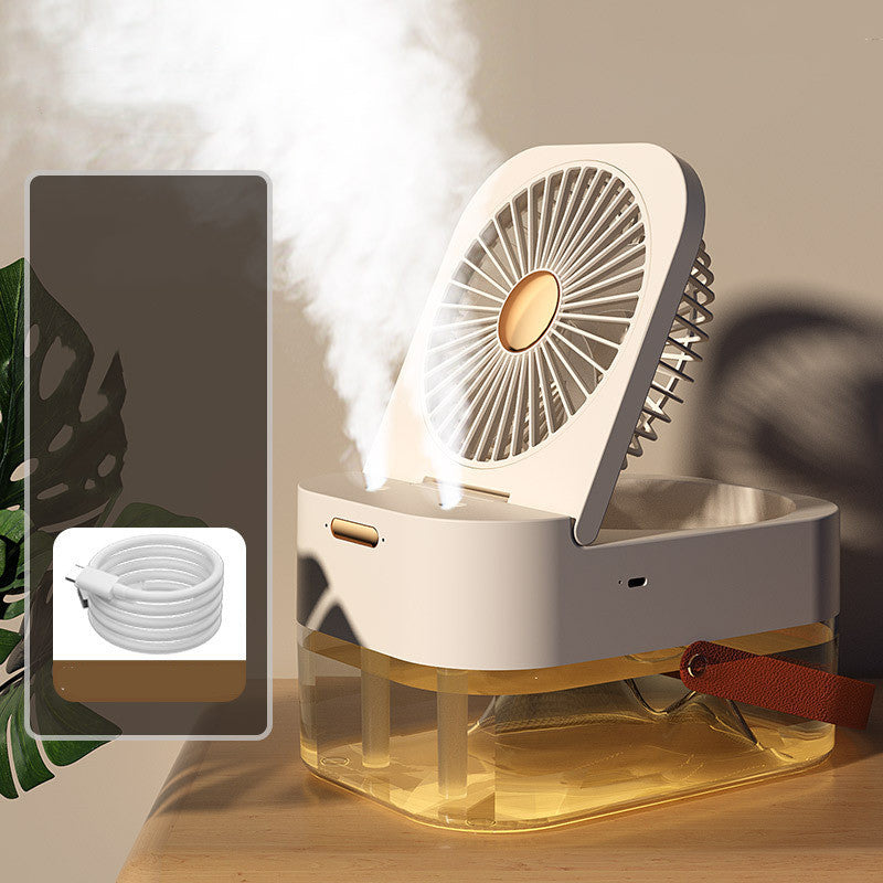 Desktop Air Cooler Dual Spray Fan । TrendyBurg