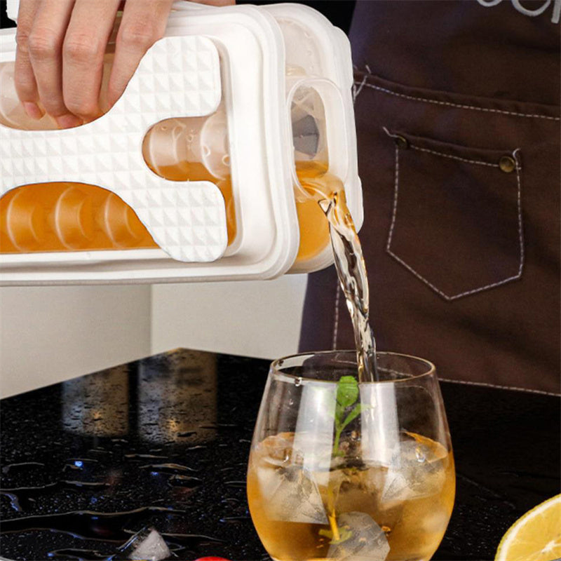 2in1 Portable Silicone Ice Ball Maker । TrendyBurg