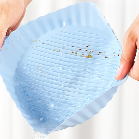 🔥 Reusable Air Fryer Silicone Liner – Non-Stick, Dishwasher Safe (UK Standard Size)