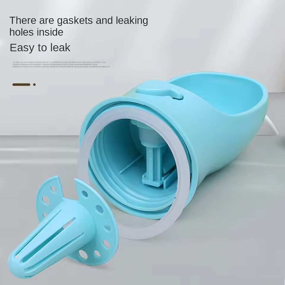 The Ultimate 3-in-1 Dog Water Bottle – Hydrate, Feed, Clean Anywhere!