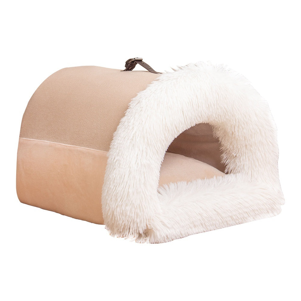 Splice Portable Pet Nest For Autumn And Winter Warm