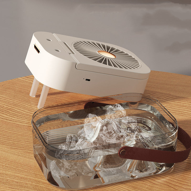 Desktop Air Cooler Dual Spray Fan । TrendyBurg