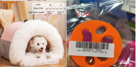 Splice Portable Pet Nest For Autumn And Winter Warm