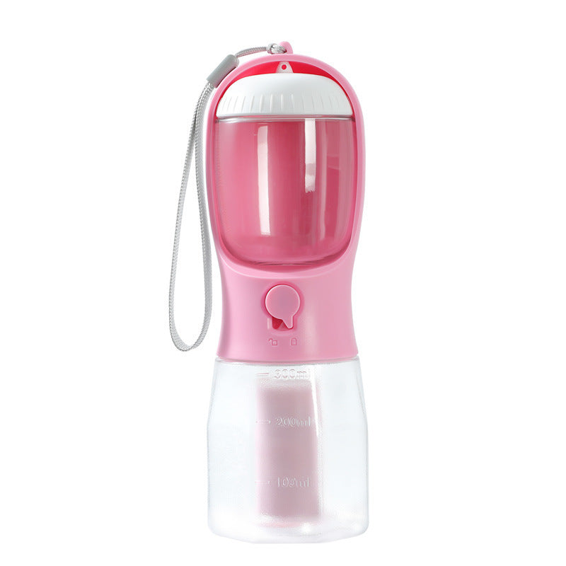 The Ultimate 3-in-1 Dog Water Bottle – Hydrate, Feed, Clean Anywhere!