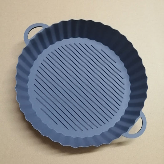 🔥 Reusable Air Fryer Silicone Liner – Non-Stick, Dishwasher Safe (UK Standard Size)