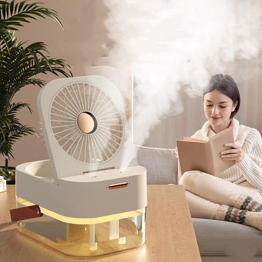 Desktop Air Cooler Dual Spray Fan । TrendyBurg