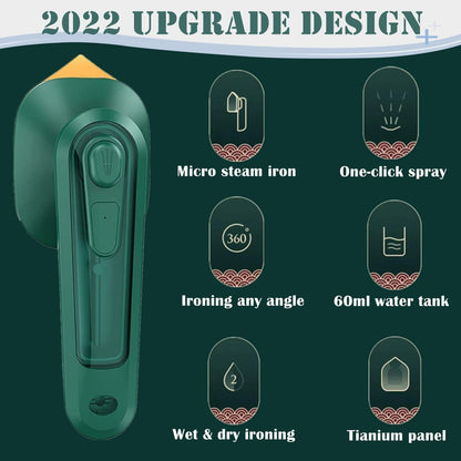 Handheld Portable Garment Ironing Machine with Steam