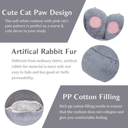 Cute Seat Cushion Cat Paw Shape । TrendyBurg