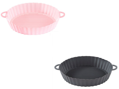 🔥 Reusable Air Fryer Silicone Liner – Non-Stick, Dishwasher Safe (UK Standard Size)