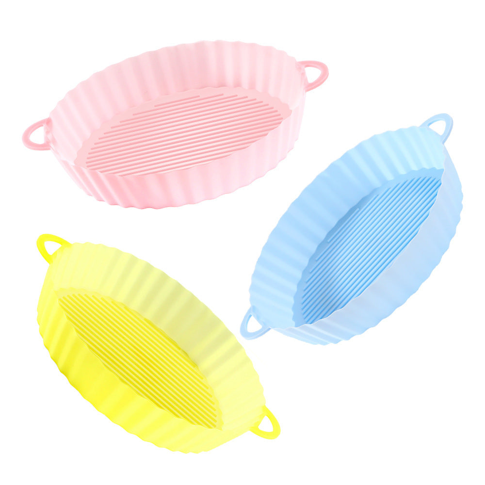 🔥 Reusable Air Fryer Silicone Liner – Non-Stick, Dishwasher Safe (UK Standard Size)