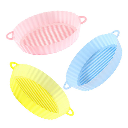 🔥 Reusable Air Fryer Silicone Liner – Non-Stick, Dishwasher Safe (UK Standard Size)