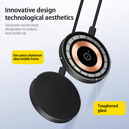 The Super Fast Wireless Magnetic Charger For iPhone 11-16